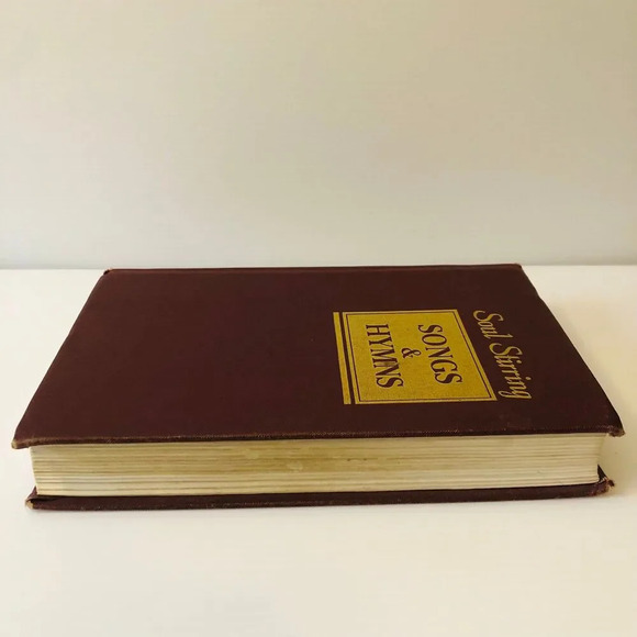 Vintage 70s Soul Stirring Songs & Hymns Hardcover (Maroon) - Picture 4 of 10
